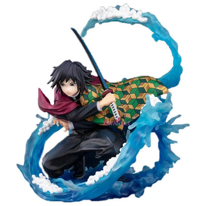 Giyu Tomioka Water Breathing Demon Slayer Anime Rare Figure PVC 6.6" [Boxed]