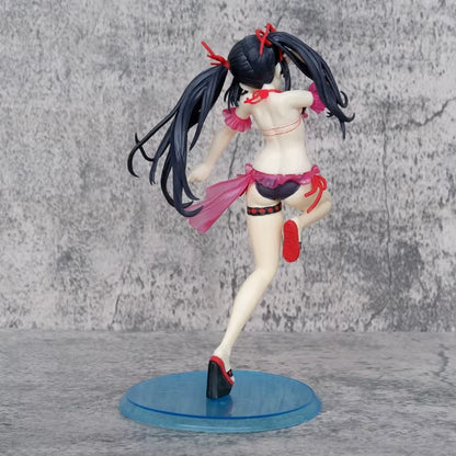 Kurumi Tokisaki Swimsuit Date A Live Anime Kawaii Waifu Figure PVC 7.8" [No Box]