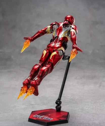 Iron Man Mark 46 Civil War Marvel Adjustable Limited Edition Figure PVC 6" [Boxed]