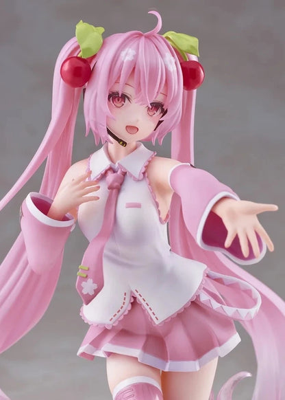 Hatsune Sakura Miku Stage Face Project DIVA Vocaloid Kawaii Figure PVC 7" [Boxed]