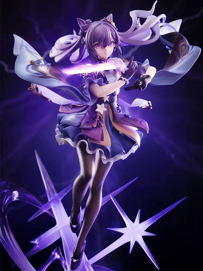 Keqing Driving Thunder Genshin Impact RPG Limited Edition Figure PVC 9" [Boxed]