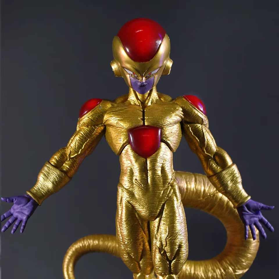 Golden Frieza Dragon Ball Super Anime Figure Model Statue PVC 10" [No Box]