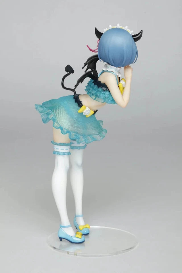 Rem Succubus Re: Zero Anime Kawaii Petite Figure PVC 8" [No Box]