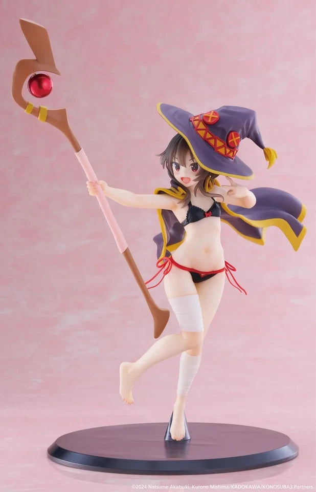 Megumin Bikini KonoSuba Anime Collectible Petite Kawaii Figure PVC 7" [Boxed]