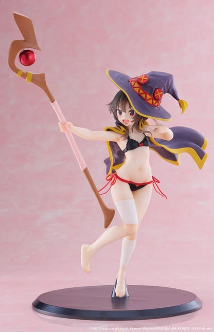 Megumin Bikini KonoSuba Anime Collectible Petite Kawaii Figure PVC 7" [Boxed]