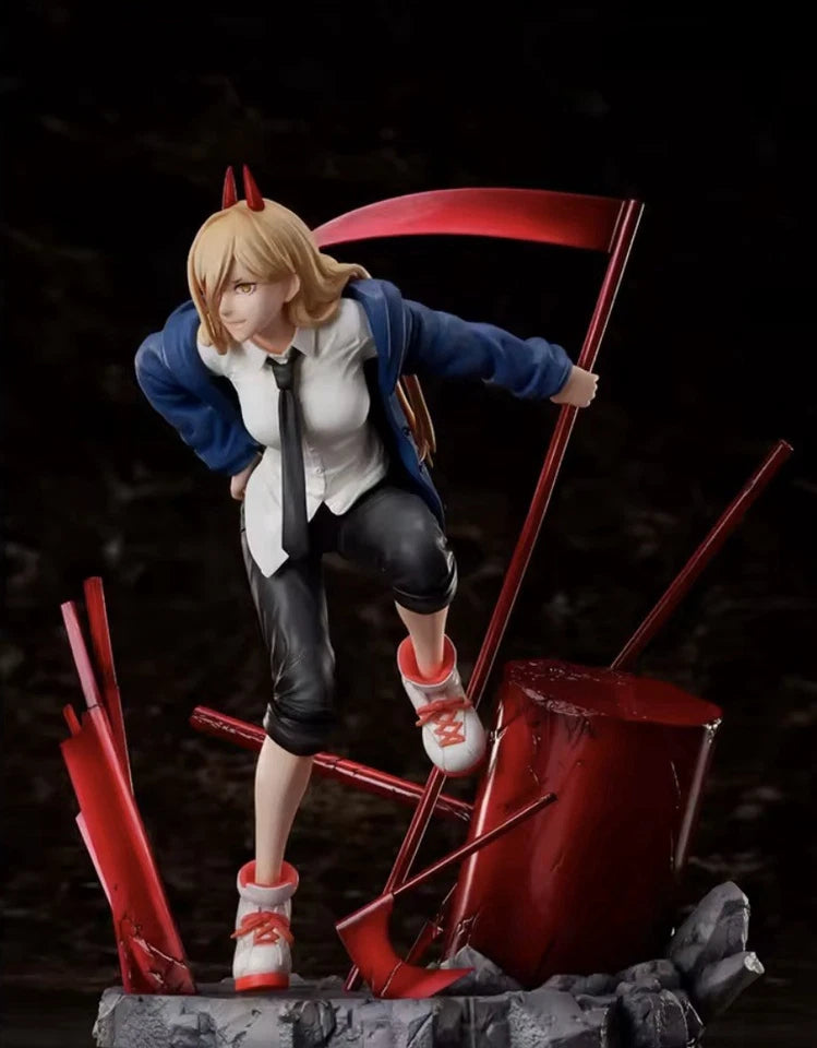 Power Blood Devil Chainsaw Man Iconic Anime Figure PVC 6.6" [Boxed]