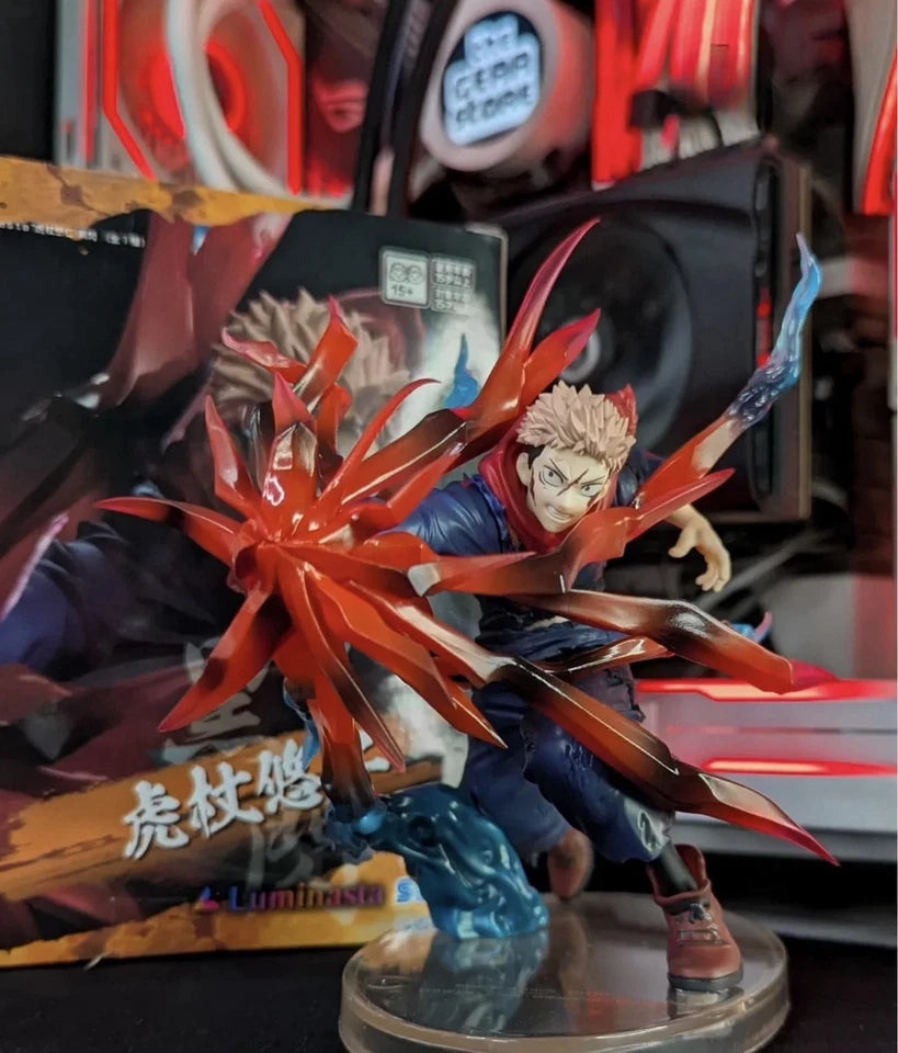 Yuji Itadori Piercing Blood Jujutsu Kaisen Anime Figure Model Statue PVC 6" [Original]