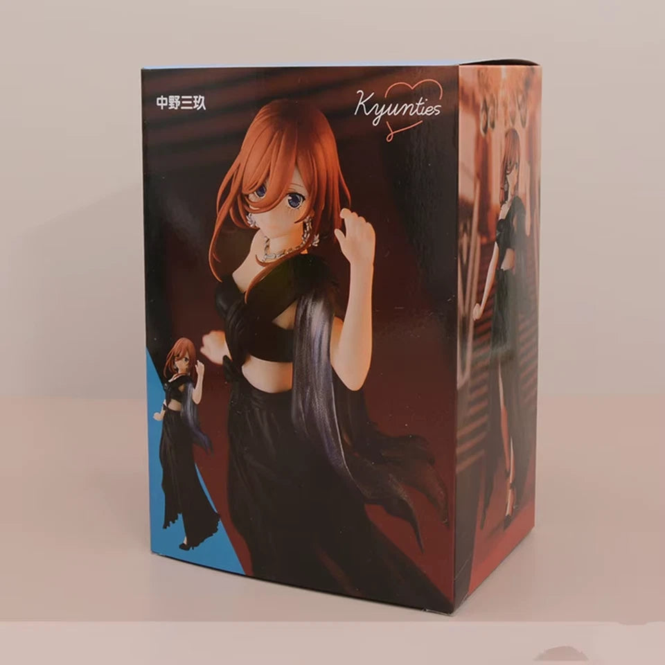 Miku Banquet Dress Quintessential Quintuplets Anime Kawaii Figure PVC 7” [Boxed]