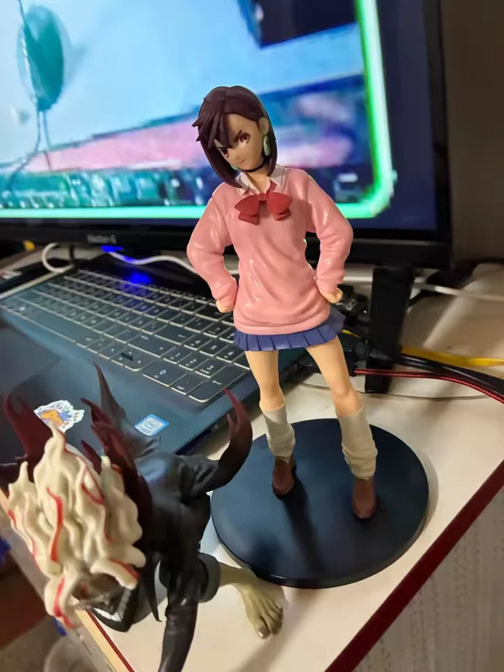 Momo Ayase Sassy Stance Dandadan Collectible Heroine Anime Figure PVC 7" [Boxed]