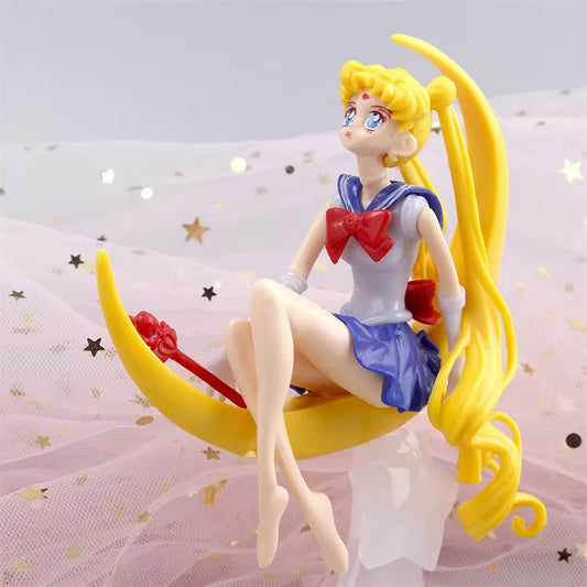 Usagi Tsukino Sailor Moon Anime Kawaii Desktop Figure Girl PVC 5.9" [No Box]