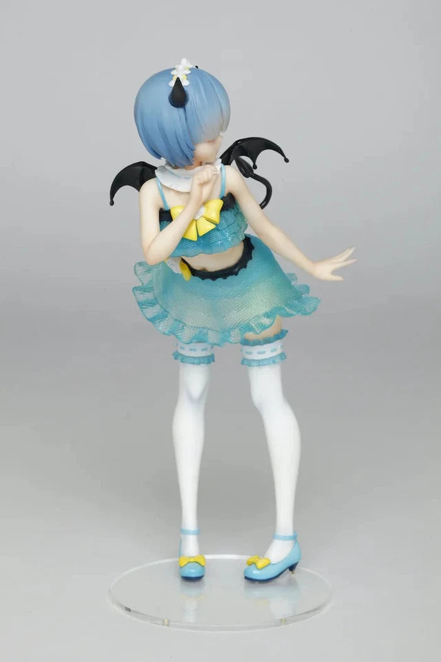 Rem Succubus Re: Zero Anime Kawaii Petite Figure PVC 8" [No Box]