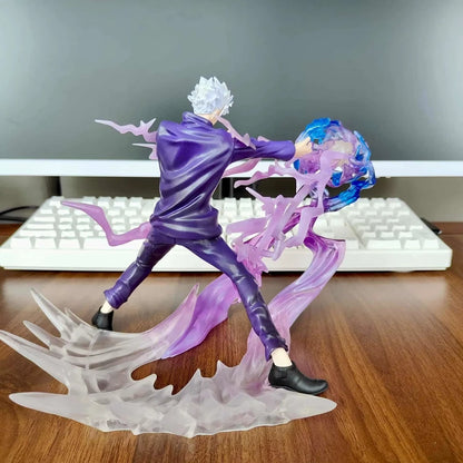 Gojo Hollow Technique: Purple Jujutsu Kaisen Anime Rare Figure PVC 7 in [Boxed]