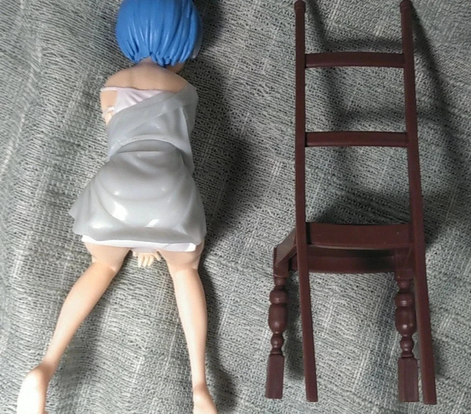 Rem Pajamas Re: Zero Anime Kawaii Desktop Petite Figure PVC 6.6" [No Box]