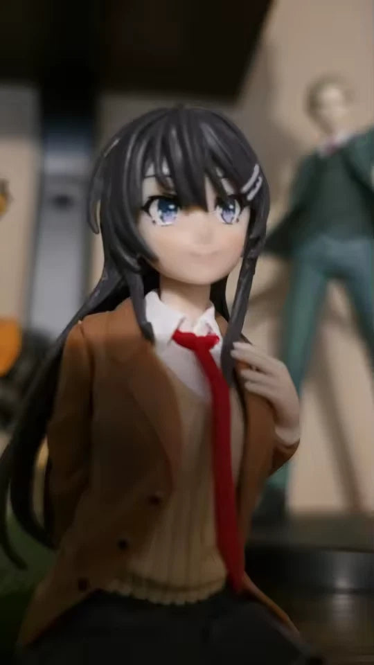 Mai Sakurajima Rascal Does Not Dream Anime Kawaii Desktop Figure PVC 5" [Boxed]