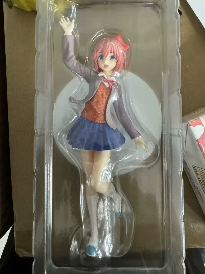 Sayori Doki Doki Literature Club! Anime Kawaii Cute Figure PVC 6.5" [Boxed]
