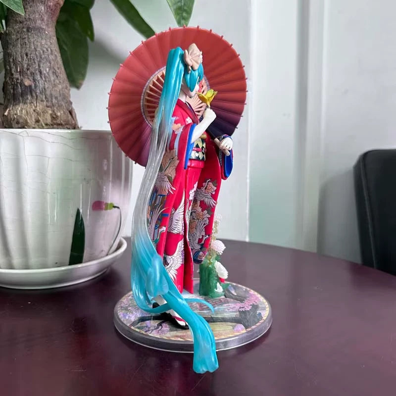 Hatsune Miku Kimono Project DIVA Vocaloid Kawaii Figure PVC 8.4" [Boxed]