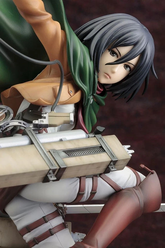 Mikasa Ackerman Attack on Titan AoT Anime Collectible Figure PVC 13.7" [Boxed]
