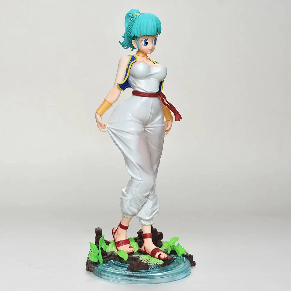 Bulma Arabian Style Dragon Ball Z Curvy Anime Figure PVC 11" [No Box] *Adult Collectible*