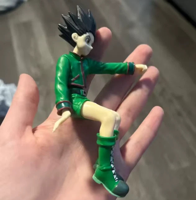 Gon Freecss Fist Bump Hunter × Hunter Desktop Anime Figure Model PVC 5" [No Box]