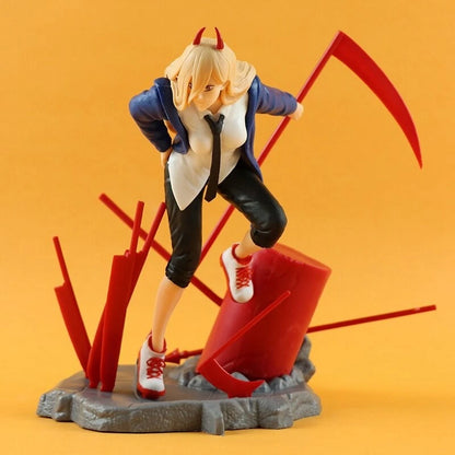 Power Blood Devil Chainsaw Man Iconic Anime Figure PVC 6.6" [Boxed]