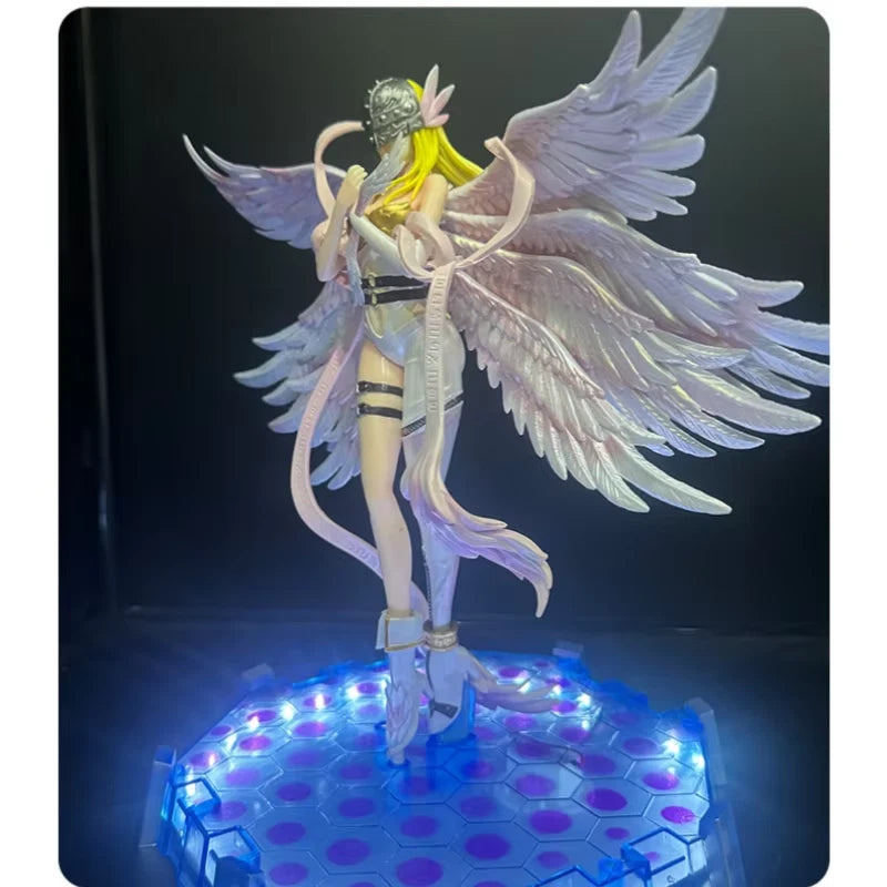Angewomon Angel DIGIMON Anime Figure Model Statue PVC 10" [Boxed : Light-Up]