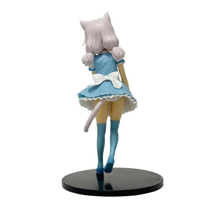 Chocola & Vanilla Maid Outfit Nekopara Anime Figure Model Statue PVC 7" [Boxed]