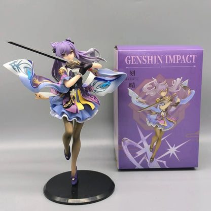 Keqing Driving Thunder Genshin Impact RPG Limited Edition Figure PVC 9" [Boxed]