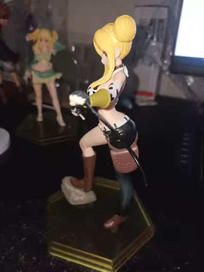 Lucy Heartfilia Taurus Form Fairy Tail Collectible Iconic Anime Figure PVC 6" [Boxed]