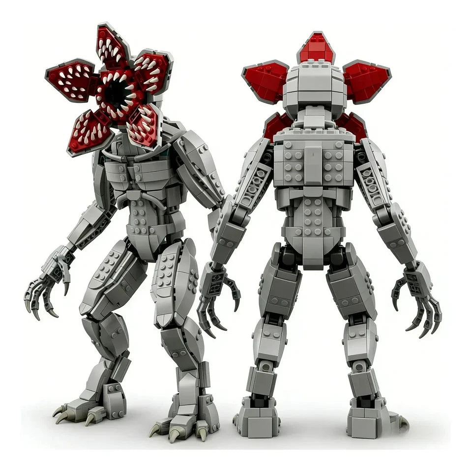 Demogorgon Stranger Things Adjustable Building Blocks 553 pcs set 12" [No Box]