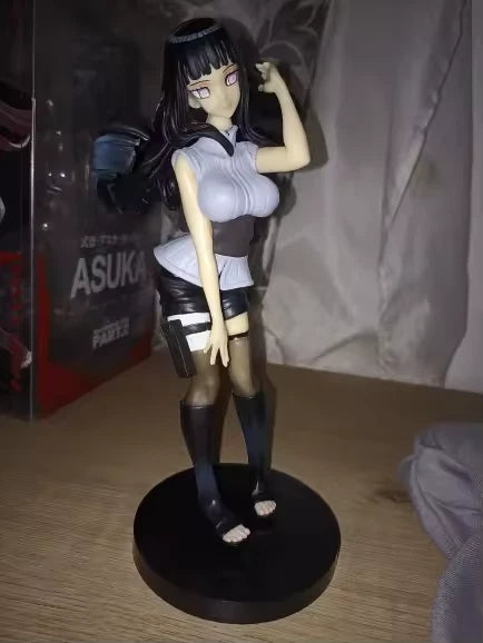 Hinata Hyuga Naruto Shippuden Classic Anime Figure Model Statue PVC 8” [No Box]