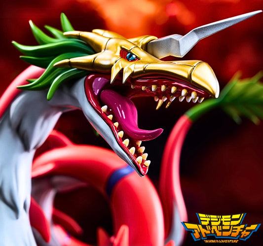 MegaSeadramon DIGIMON Collectible Classic Anime Figure 7" [No Box]