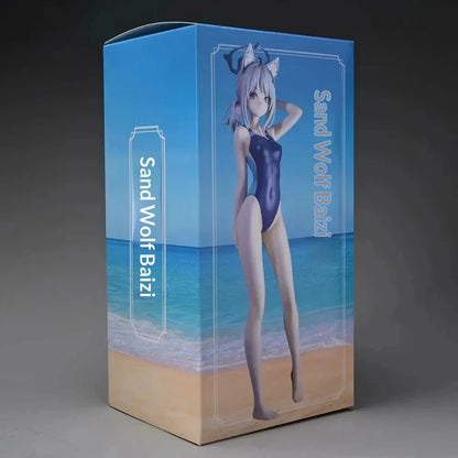 Sunaookami Shiroko Swimsuit Blue Archive Anime Figure Model Statue PVC 9" [Boxed]