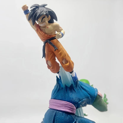 Goku vs Piccolo Dragon Ball Anime Figure Model Statue PVC 8" [No Box : Light-Up]