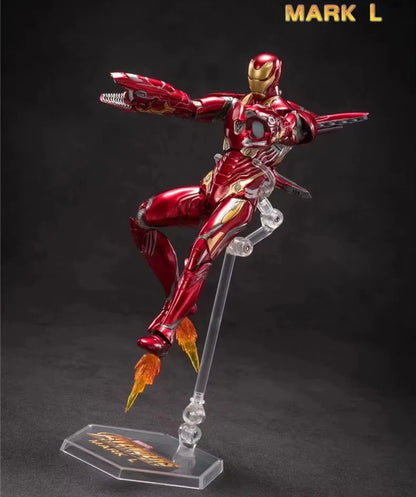 Iron Man Mark 50 Marvel Adjustable Action Figure PVC Scale 1:1 [Boxed] *No Glow*