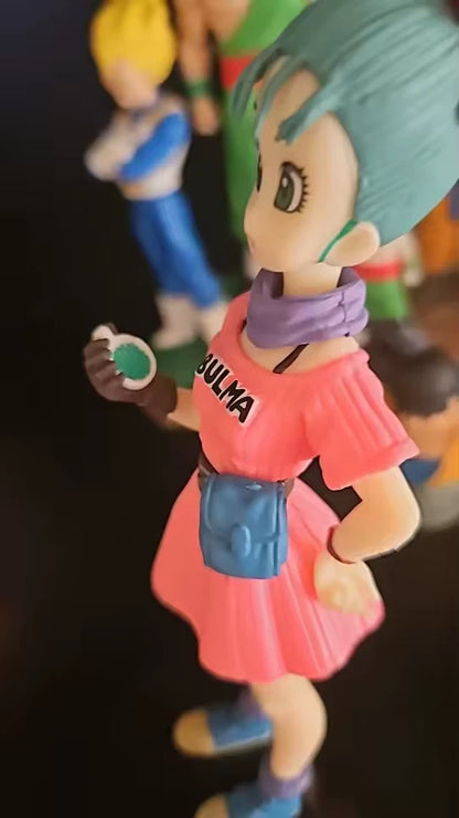 Bulma Adventure Outfit Dragon Ball Z Cute Anime Figure Model PVC 6" [No Box]