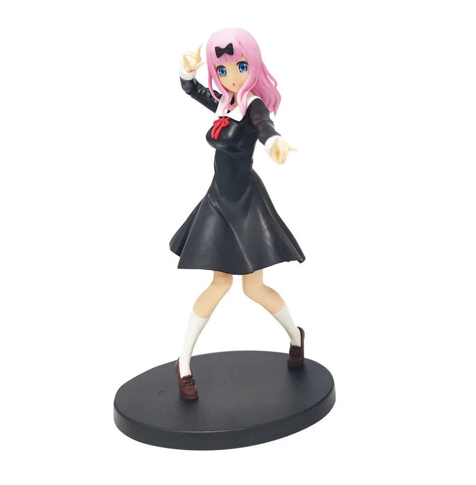 Kaguya Shinomiya & Chika Fujiwara Love is War Kawaii Anime Figure PVC 7" [Boxed]