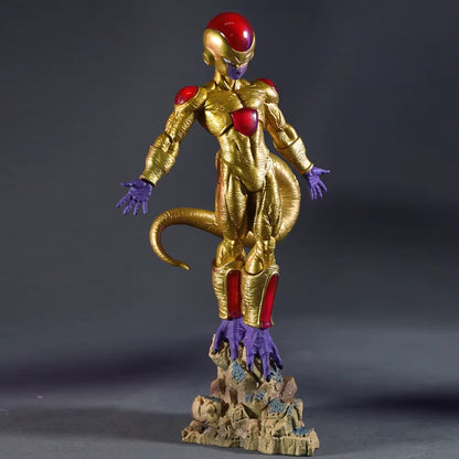 Golden Frieza Dragon Ball Super Anime Figure Model Statue PVC 10" [No Box]