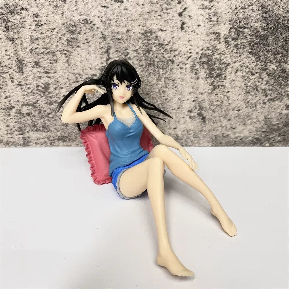 Mai Sakurajima Rascal Does Not Dream Anime Kawaii Figurine PVC 3.5" [Boxed]