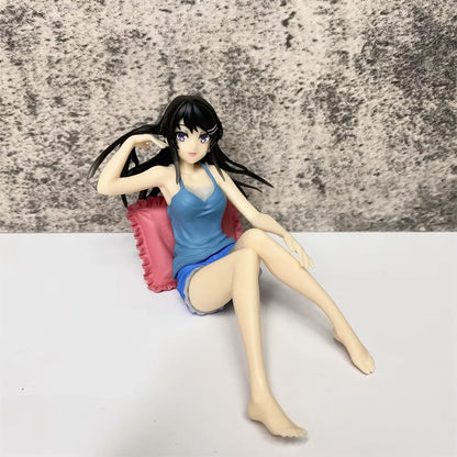 Mai Sakurajima Rascal Does Not Dream Anime Kawaii Figurine PVC 3.5" [Boxed]