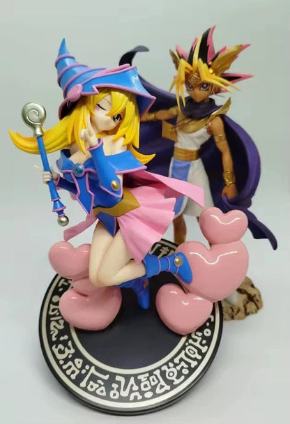 Dark Magician Girl Yu-Gi-Oh Kawaii Anime Figure Model Statue PVC 7" [Boxed]