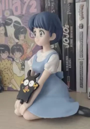 Akane Tendo Sitting Ranma ½ Collectible Desktop Anime Figure Model PVC 4" [Boxed]