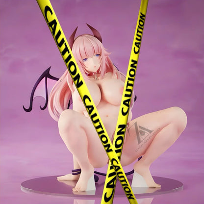 Lilim Full Bust Succubus Appli Gakuen Manga Cast Off Figure PVC 5.5" [No Box] *Adult Collectible*
