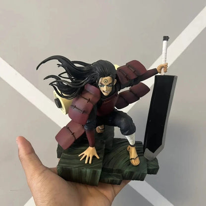 Senju Hashirama Sage Mode Naruto Anime Collectible Figure PVC 6" [No Box]