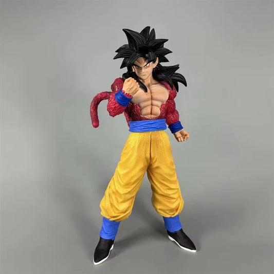 Goku SSJ4 Dragon Ball Z Anime Collectible Rare Action Figure PVC 11" [No Box]