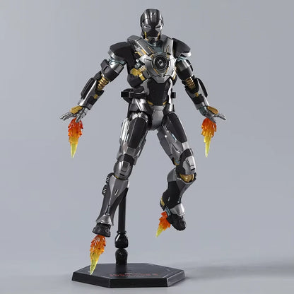 Iron Man Mark 24 Tank Marvel Adjustable Notable Action Figure Model PVC 6" [Boxed]