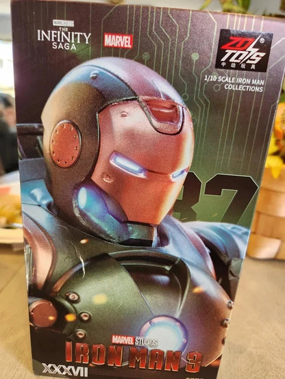 Iron Man Mark 37 Hammerhead Marvel Adjustable Action Figure Model PVC 7" [Boxed]