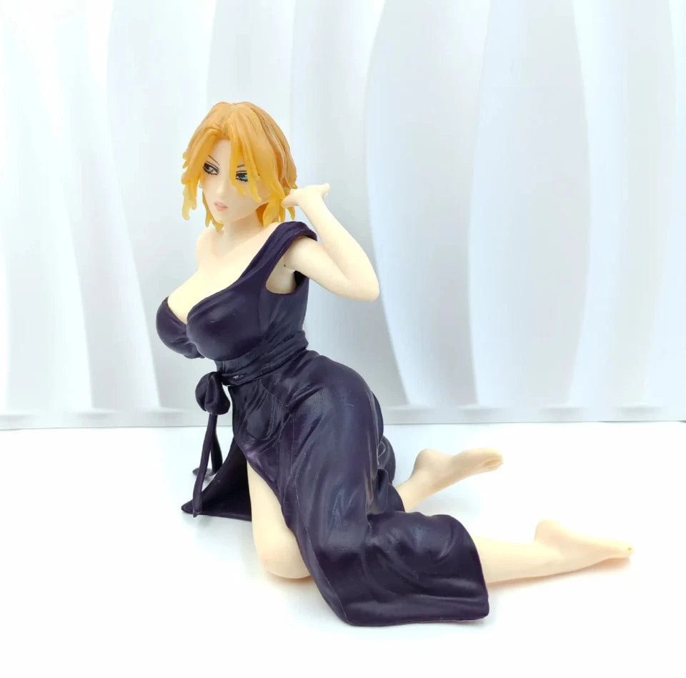 Rangiku Matsumoto Relax Time Bleach Kawaii Anime Figure Model Statue PVC 4" [Boxed]