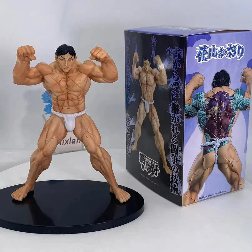 Yujiro, Jack, Pickle, Kaoru, BAKI Collectible Anime Figure Model Statue PVC 6 - 9" [Boxed]