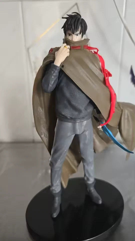 Sung Jin-woo Casual Cloak Solo Leveling Anime Figure Model Statue PVC 7" [Boxed]