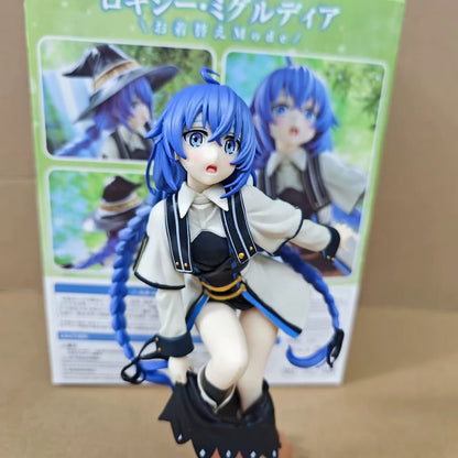 Roxy Mushoku Changing Clothes Jobless Reincarnation Kawaii Anime Figure PVC 7" [Boxed] *Adult Collectible*